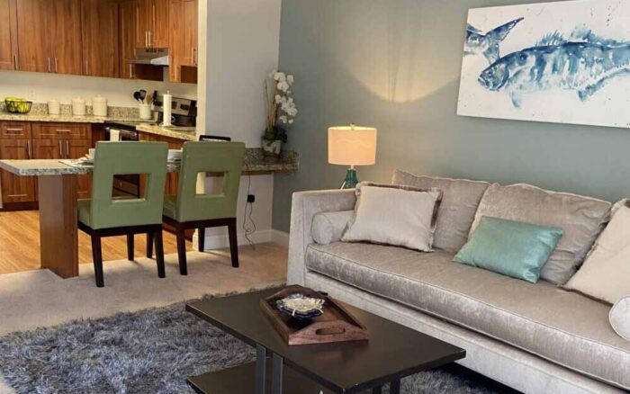 Model apartment