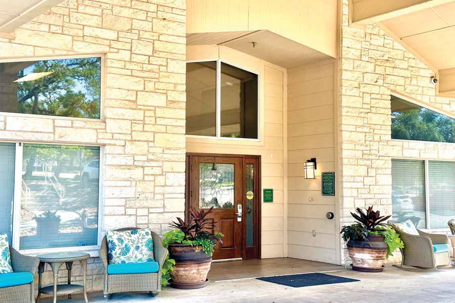 Entrance to Heritage Place at Boerne