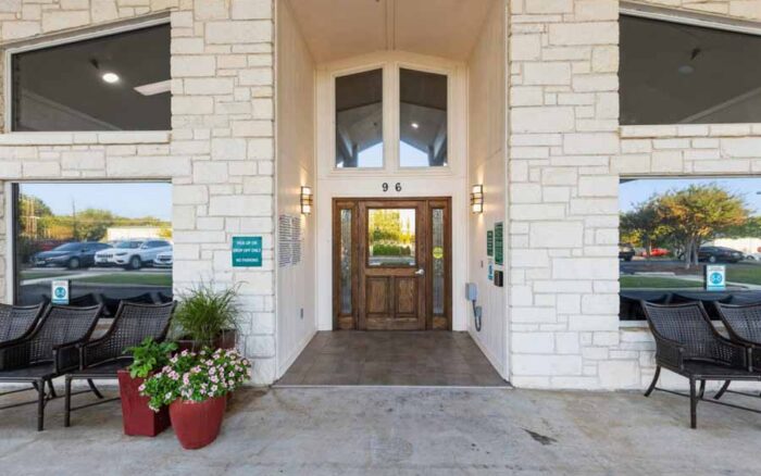 Front entrance