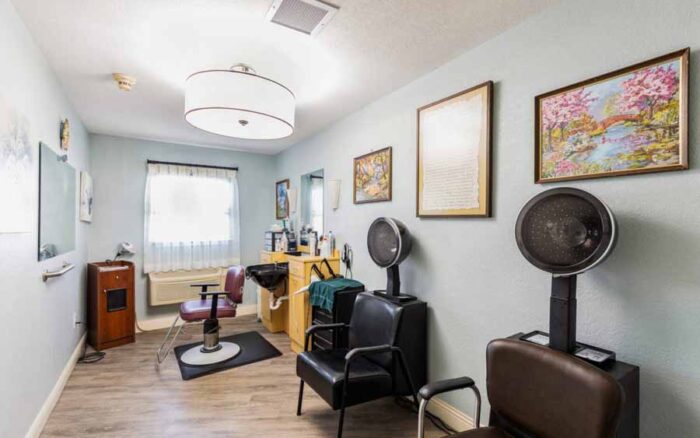 Beauty salon