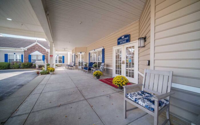 Front entrance