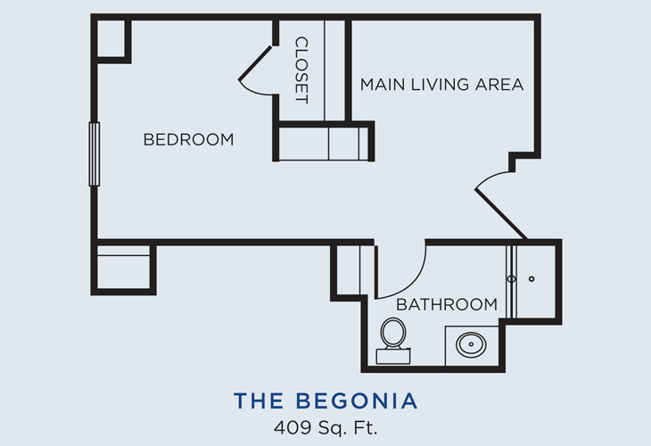 Floor plan: The Begonia