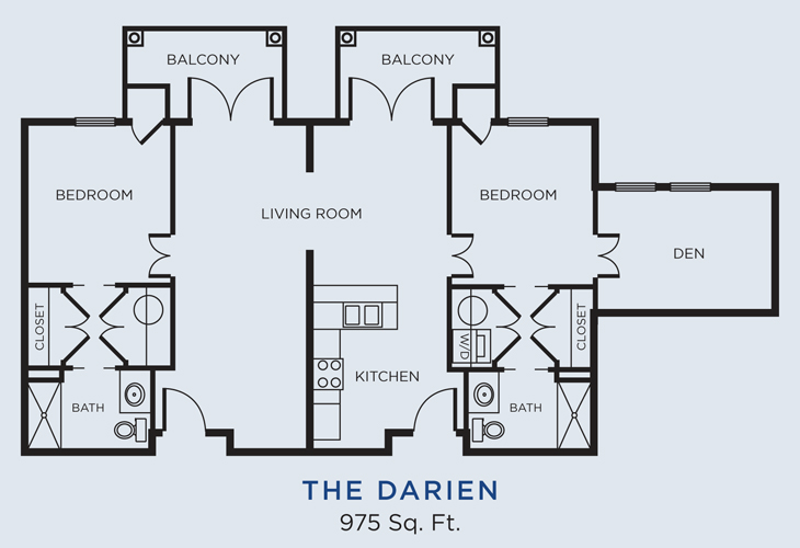Floor plan: The Darien