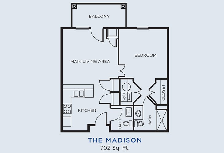 Floor plan: The Madison