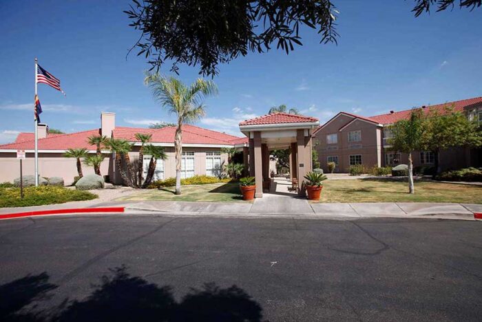 The Gardens of Scottsdale front entrance