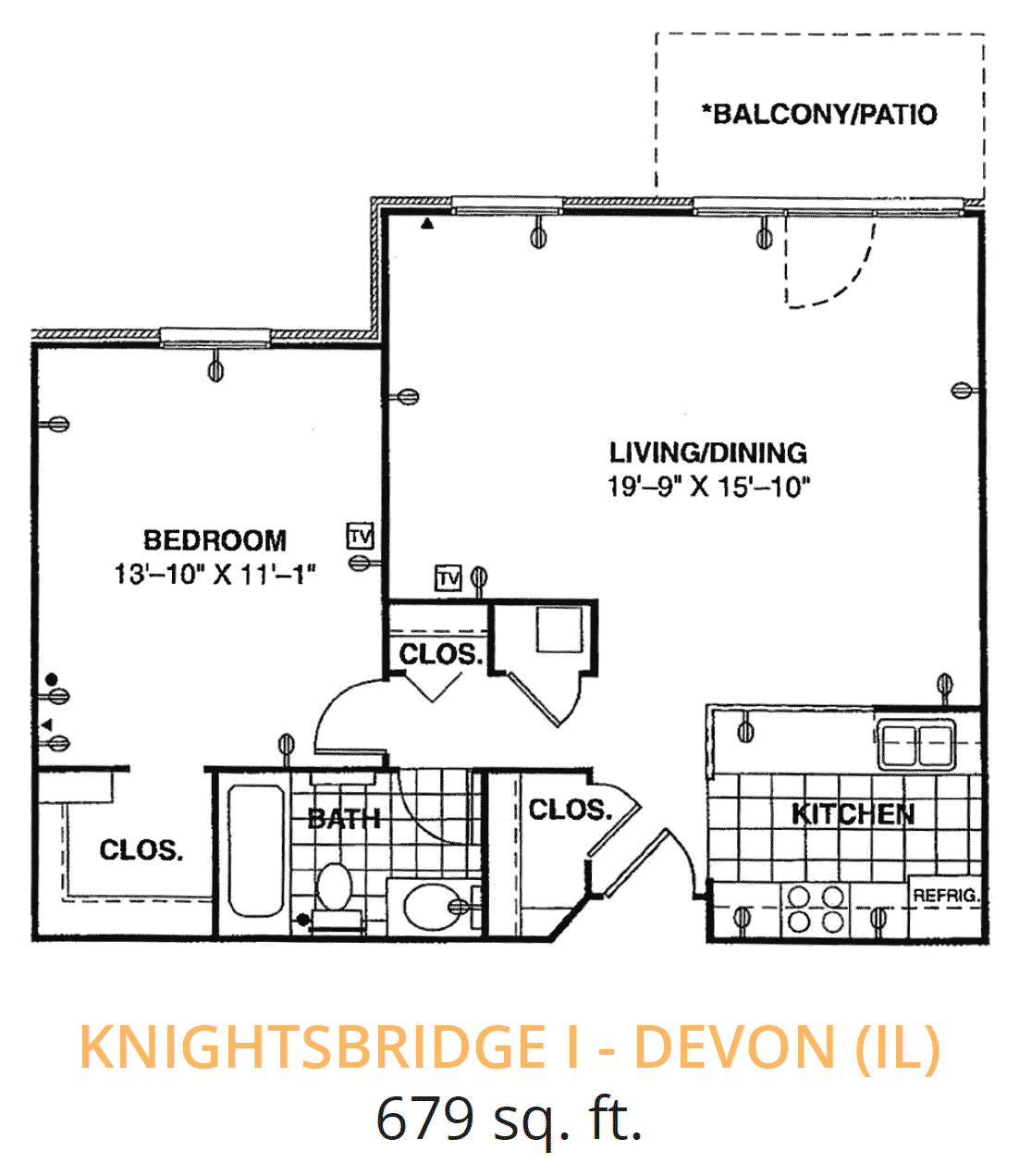 Floor plan: Devon