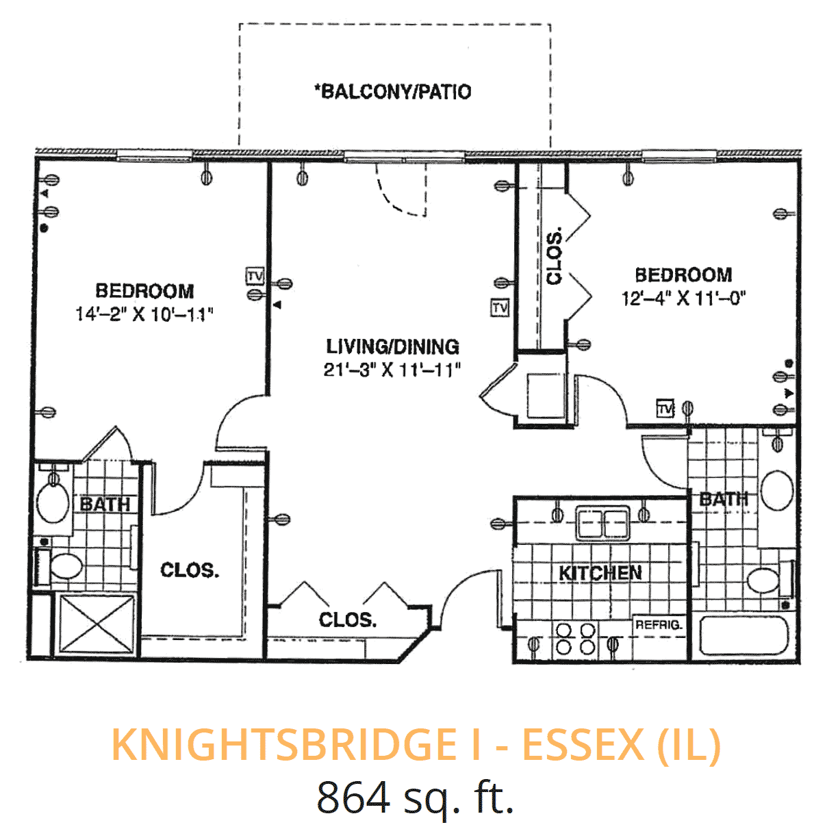 Floor plan: Essex