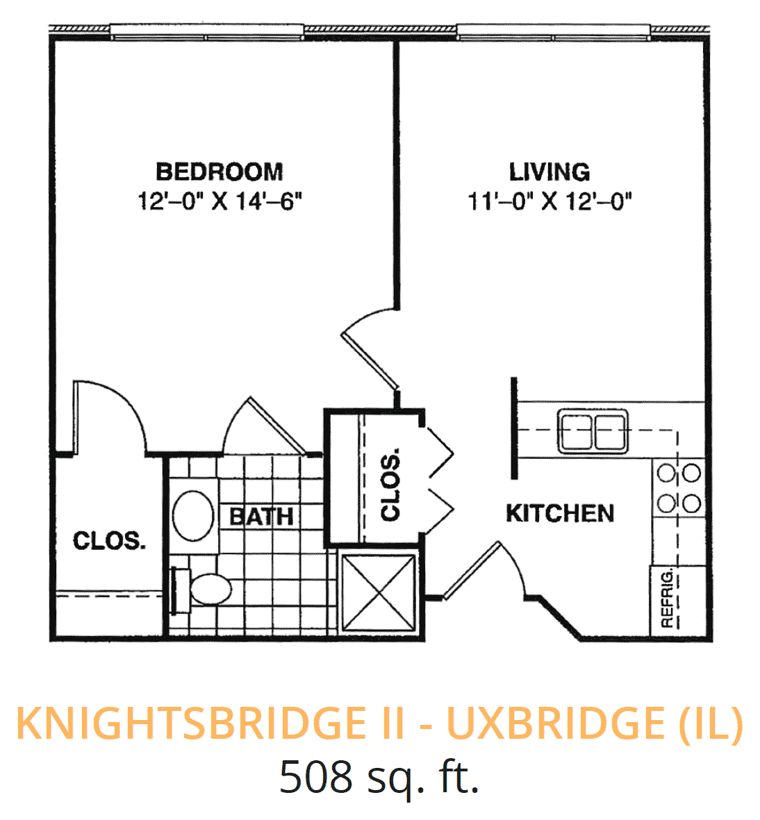 Floor plan: Uxbridge