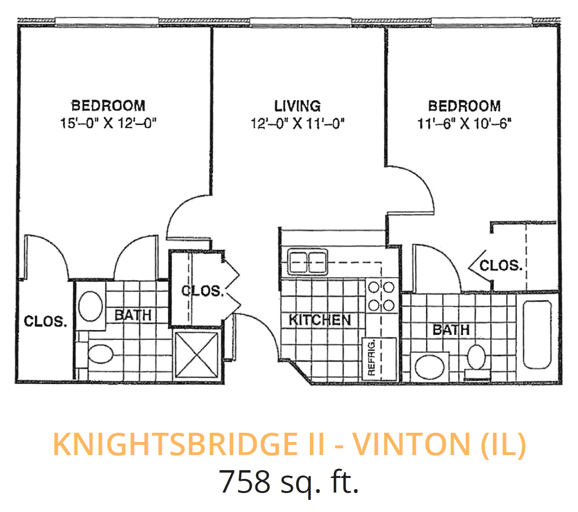 Floor plan: Vinton