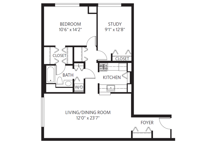 Floor plan: The Lincoln