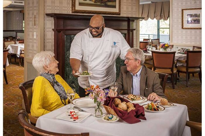 residents and chef