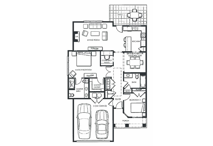 Floor plan: The Keystone