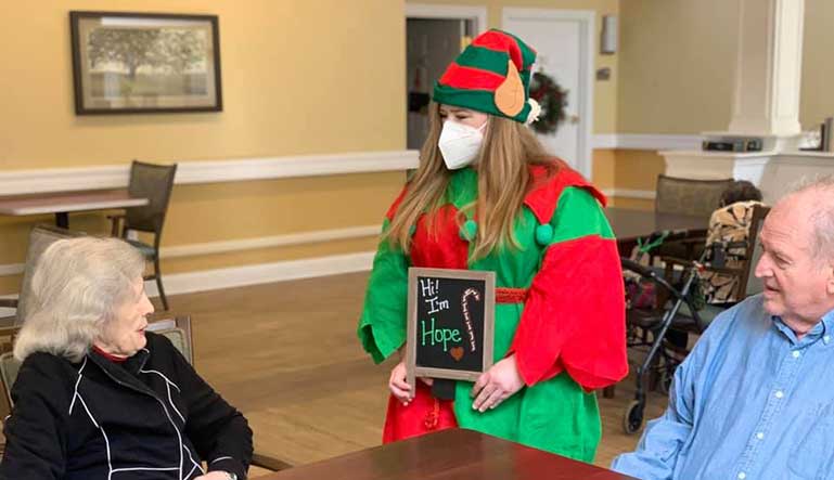 How Senior Caregivers Can Manage Stress During the Holidays and COVID-19