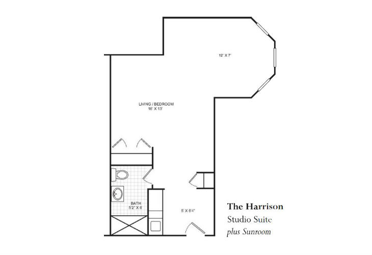 Floor plan: The Harrison