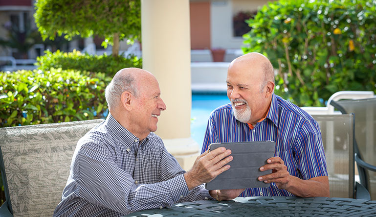 Staying Connected with Seniors through Technology