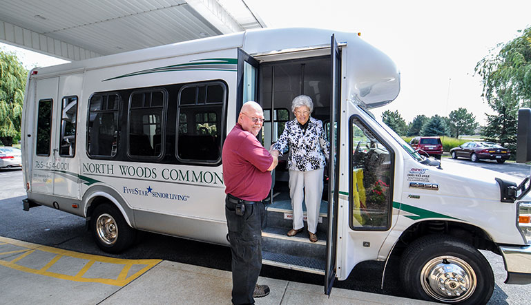 Where to Find Transportation Options for a Senior | Five Star Senior Living