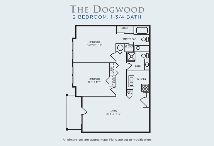 Floor plan: The Dogwood
