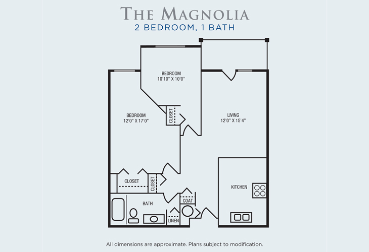 Floor plan: The Magnolia