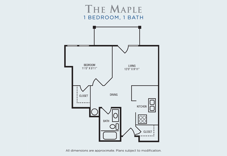 Floor plan: The Maple