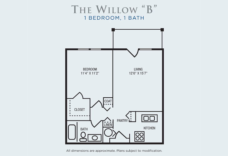 Floor plan: The Willow 