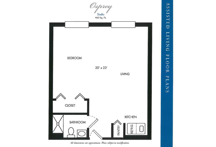 Floor plan: Osprey