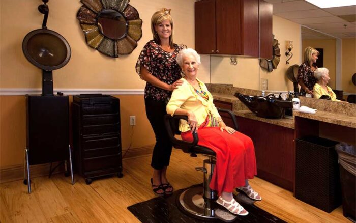 beauty salon