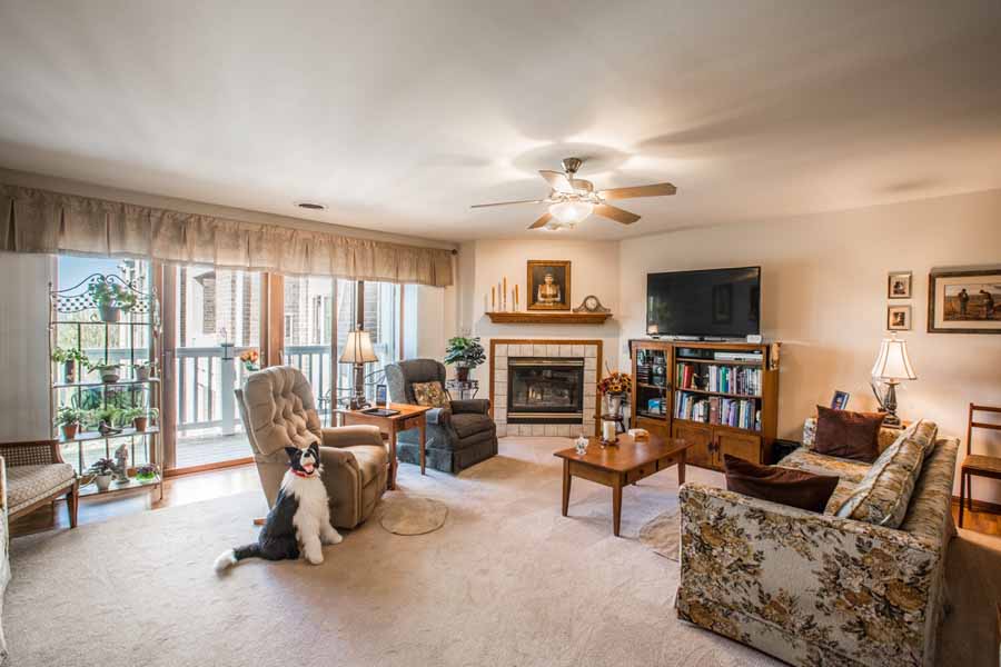model apartment at Coventry Village