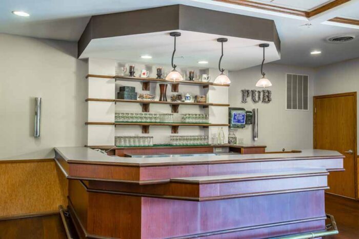 Bar/Pub with glasses