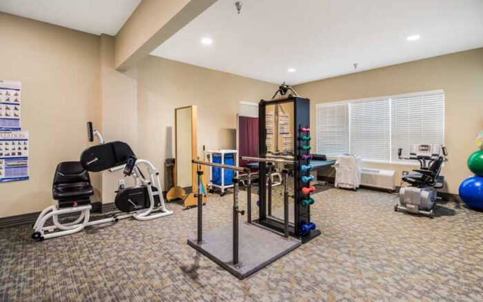 fitness center