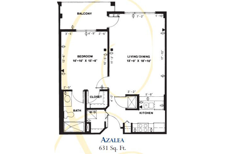 Floor plan: Azalea
