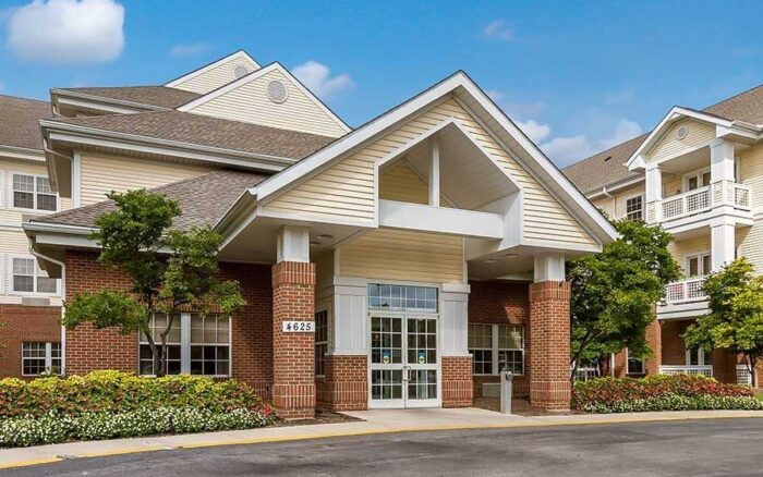 Assisted Living and Memory Care Main Entrance