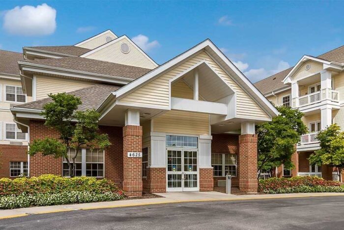Assisted Living and Memory Care Main Entrance