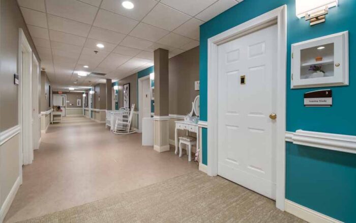 Memory Care Hallway