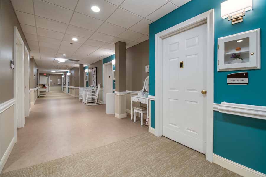 Memory Care Hallway