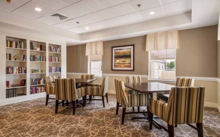 Assisted Living Community Sitting Room