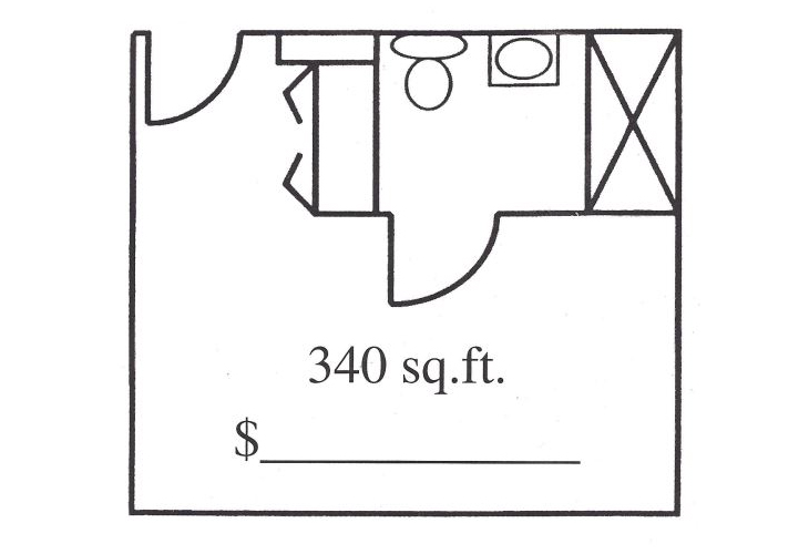 Floor plan: Suite B