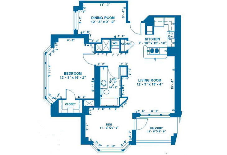 Floor plan: E