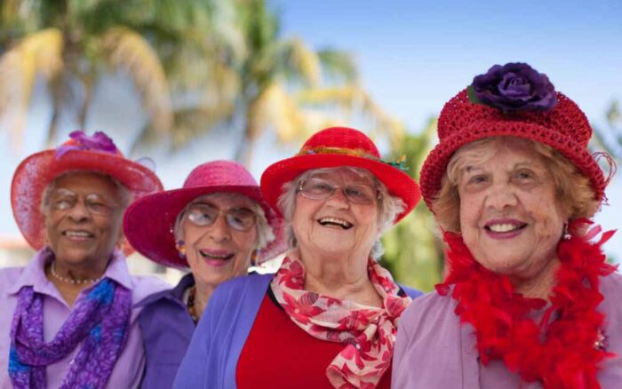 four women