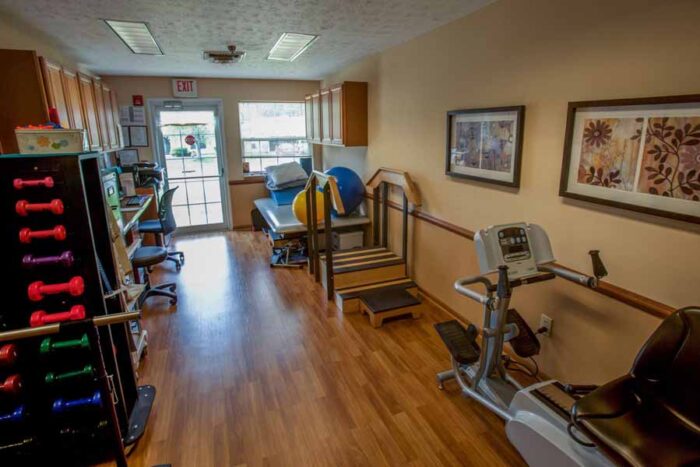 fitness center