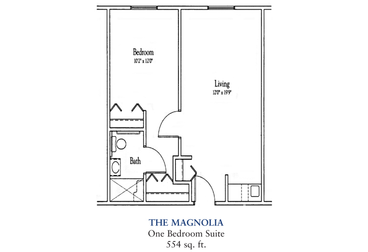 Floor plan: The Magnolia