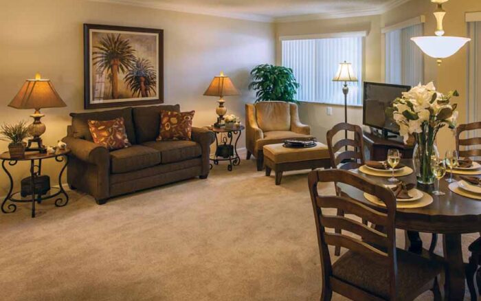 model apartment