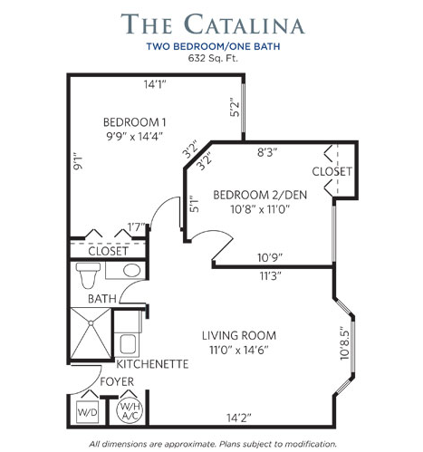 Floor plan: The Catalina