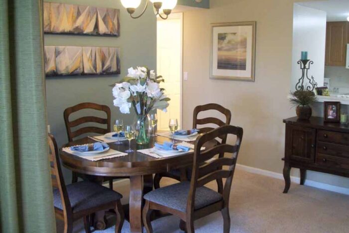 Dining area
