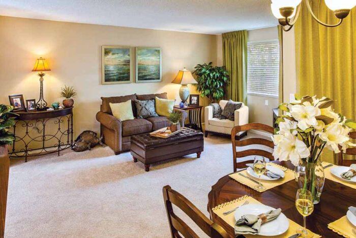 model apartment