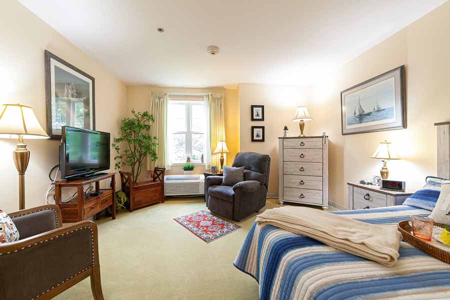 Model apartment Model apartment at HeartFields Assisted Living At Easton