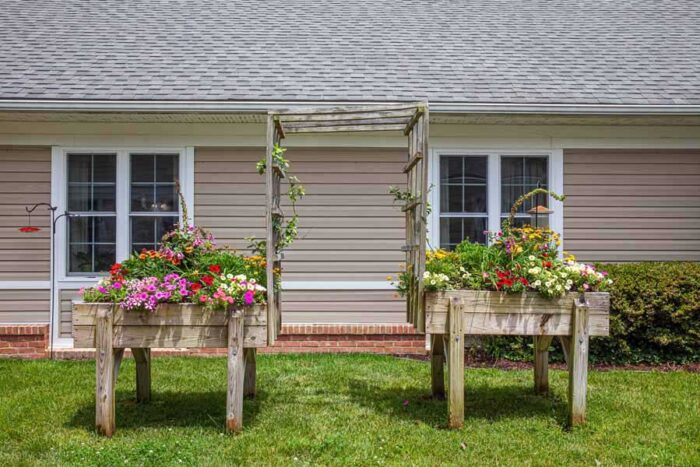 Model apartment at HeartFields Assisted Living At Easton