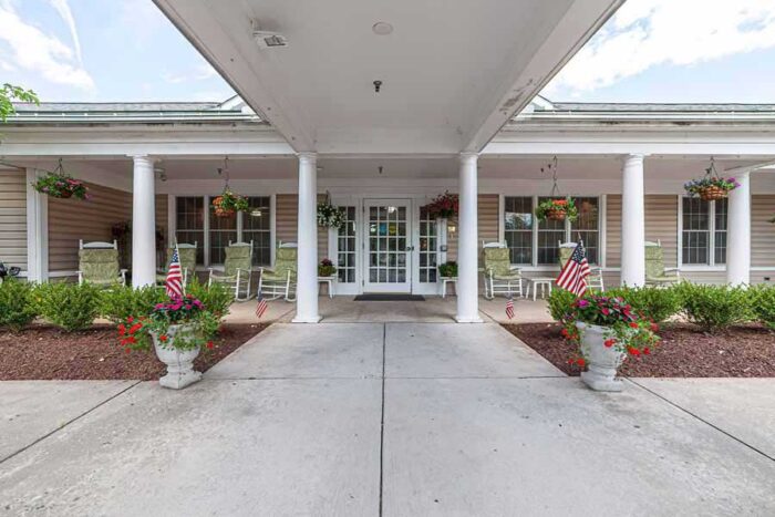 Model apartment at HeartFields Assisted Living At Easton