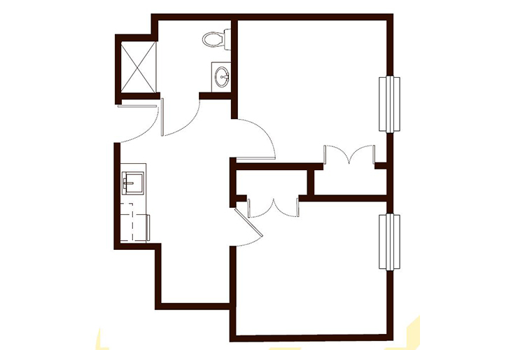 Floor plan: Double