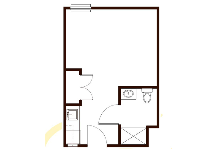 Floor plan: Single Type 2