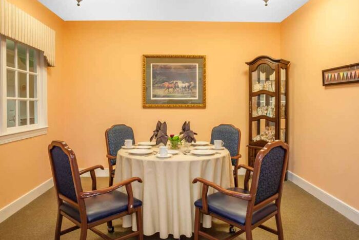Private dining room